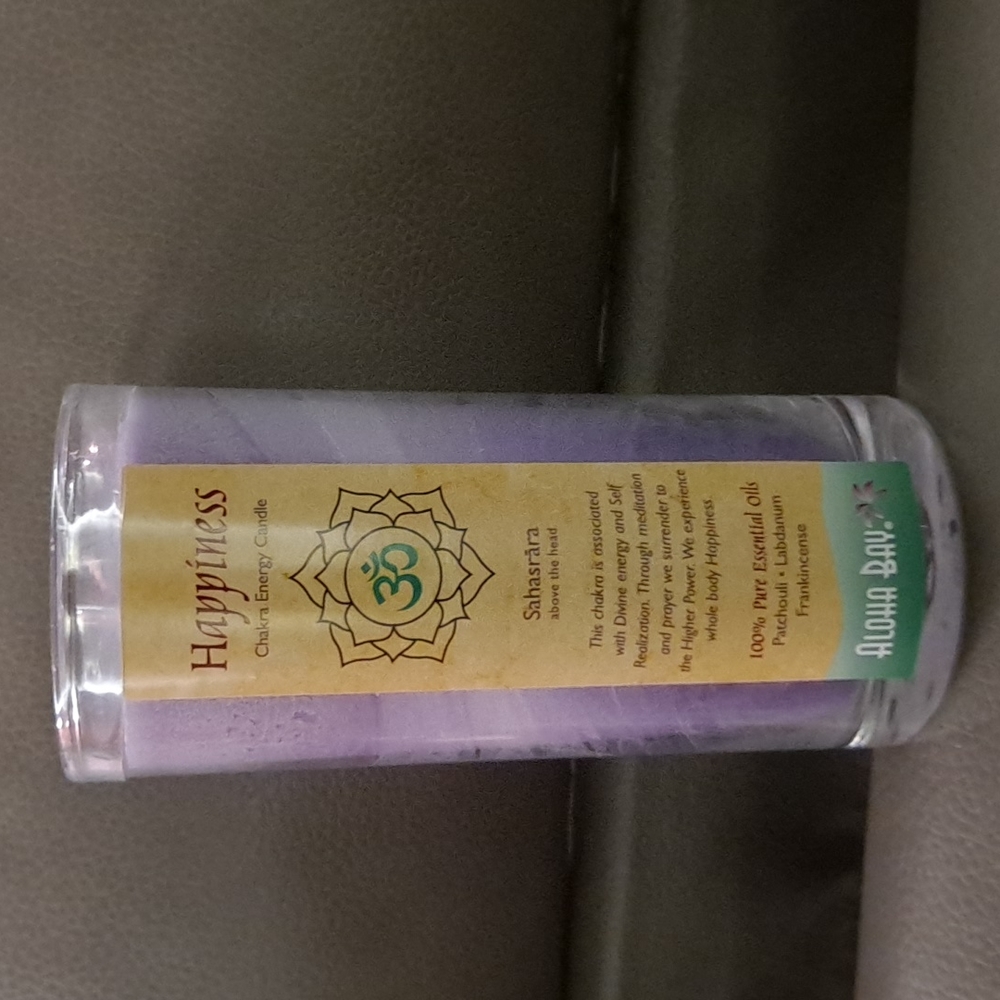 Aloha Bay Happiness Chakra Energy Candle